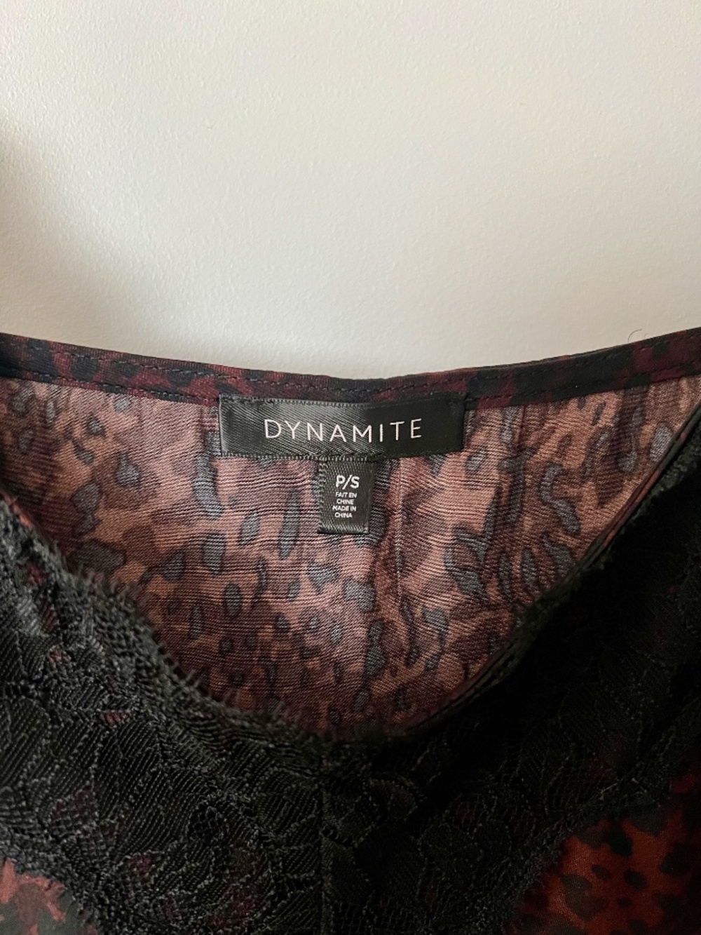 Dynamite | Satin Lace Cami - Picture 3 of 4